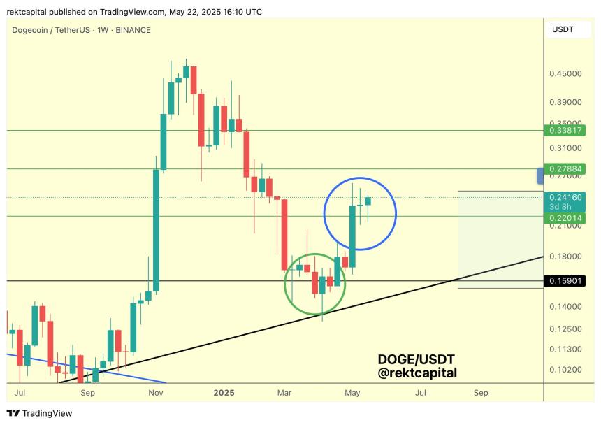顶级分析师预测狗狗币即将上涨：目标价曝光