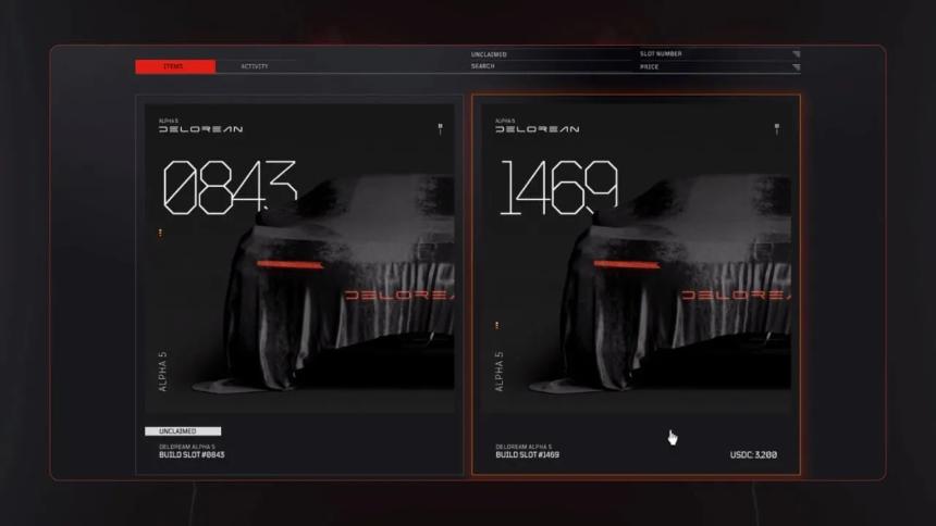  “新前沿”：DeLorean 与 Patrick Stewart 联手推出链上汽车市场 